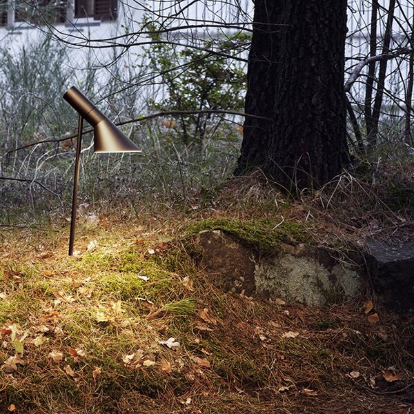 Zewnętrzna Lampa Louis Poulsen, AJ Garden, czarny, metal, design