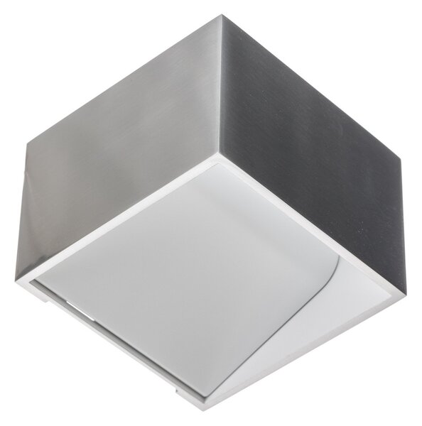 Lampa Ścienna SLV, Logs In, ściemnialny, metaliczny, przedpokój, metal, nowoczesny