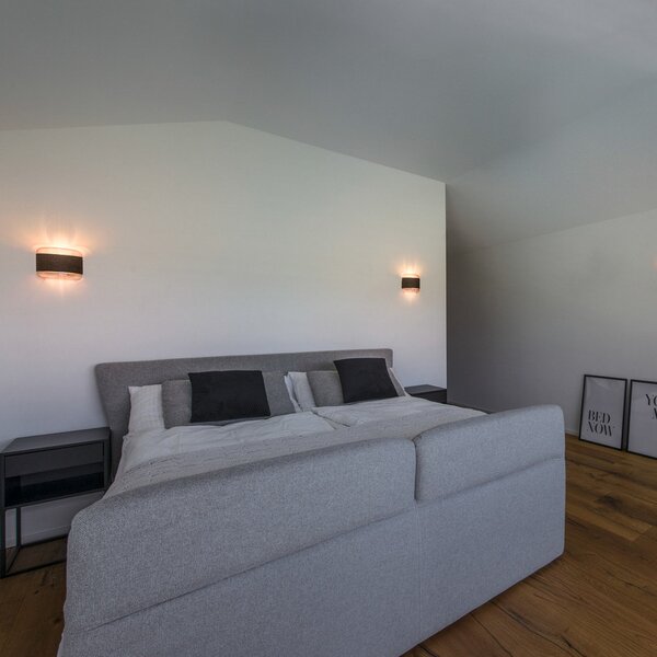 Lampa Ścienna SLV, Pantilo Rope, ściemnialny, czarny, salon, szkło, nowoczesny
