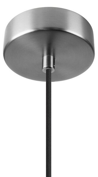 Lampa Wisząca SLV, Pantilo Rope 27, ściemnialny, czarny, salon, szkło, nowoczesny