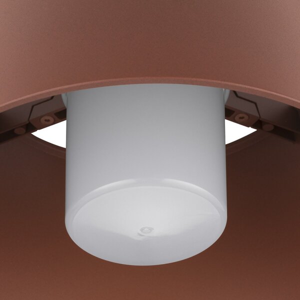 Zewnętrzna Lampa SLV, Photoni, ściemnialny, brąz rdzawy, taras, aluminium