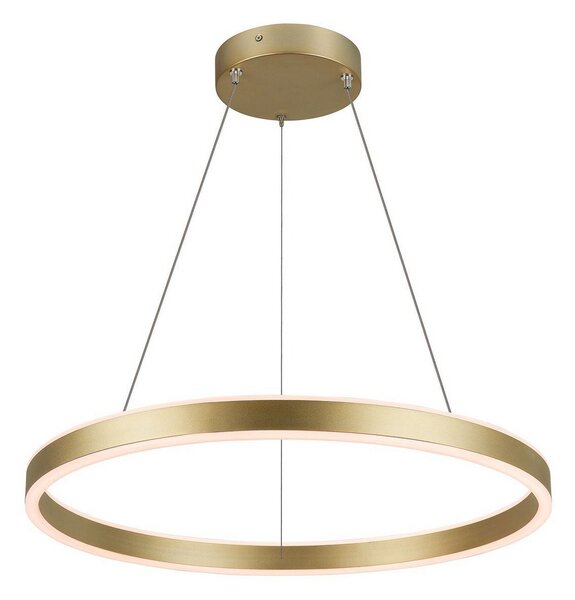 Lampa Wisząca SLV, One 60, ściemnialny, złoty | mosiężny, salon, metal, nowoczesny