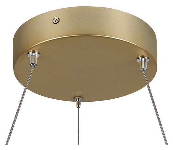 Lampa Wisząca SLV, One 60, ściemnialny, złoty | mosiężny, salon, metal, nowoczesny