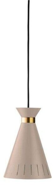 Lampa Wisząca Warm Nordic, Cone, ściemnialny, beżowy, kuchnia, metal, vintage