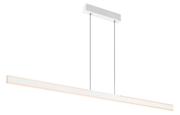 Lampa Wisząca SLV, One Linear, ściemnialny, biały, kuchnia, metal, nowoczesny