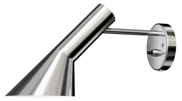 Lampa Ścienna Louis Poulsen, AJ, metaliczny, salon, metal, design