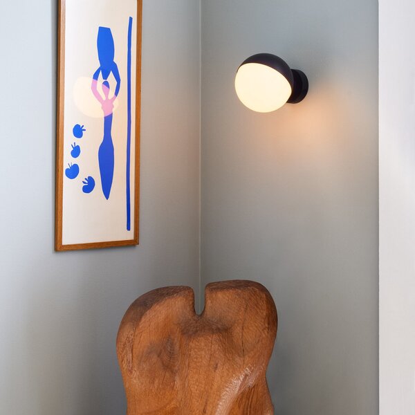 Lampa Ścienna Louis Poulsen, VL Studio, ściemnialny, czarny, przedpokój, metal, design