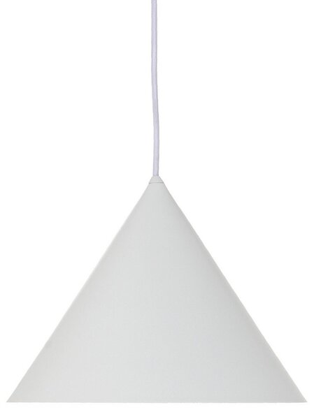 Lampa Wisząca FRANDSEN, Benjamin, ściemnialny, biały, salon, metal, design