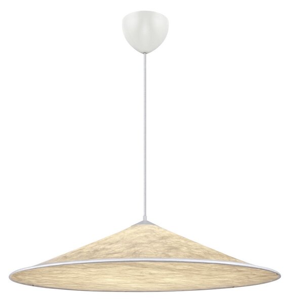 Lampa Wisząca DFTP by Nordlux, Hill, ściemnialny, biały, salon, tkanina | tekstylia