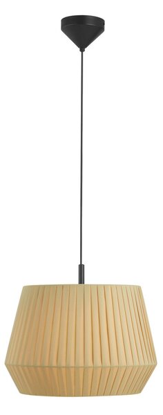 Lampa Wisząca Nordlux, Dicte, ściemnialny, beżowy, salon, tkanina | tekstylia, skandynawski
