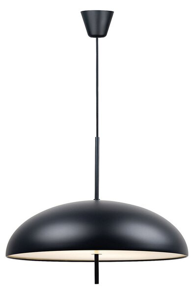 Lampa Wisząca DFTP by Nordlux, Versale, ściemnialny, czarny, salon, metal, skandynawski