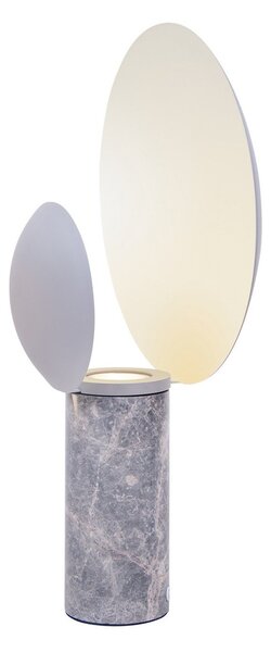 Lampa Stołowa DFTP by Nordlux, Caché, szary, sypialnia, kamień, design