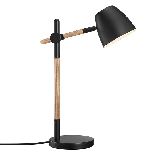 Lampa Stołowa Nordlux, Theo, czarny, gabinet | pracownia, metal, nowoczesny