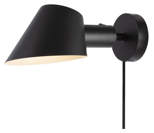 Lampa Ścienna DFTP by Nordlux, Stay Short, czarny, sypialnia, metal, design