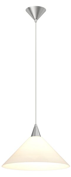 Lampa Wisząca Lindby, Petra, ściemnialny, biały, kuchnia, szkło, nowoczesny