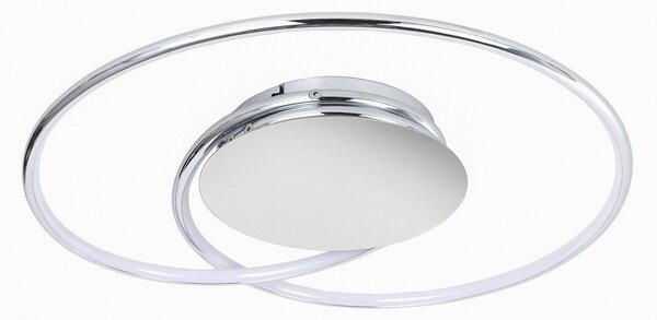Lampa Sufitowa Lindby, Joline, metaliczny, salon, metal, nowoczesny