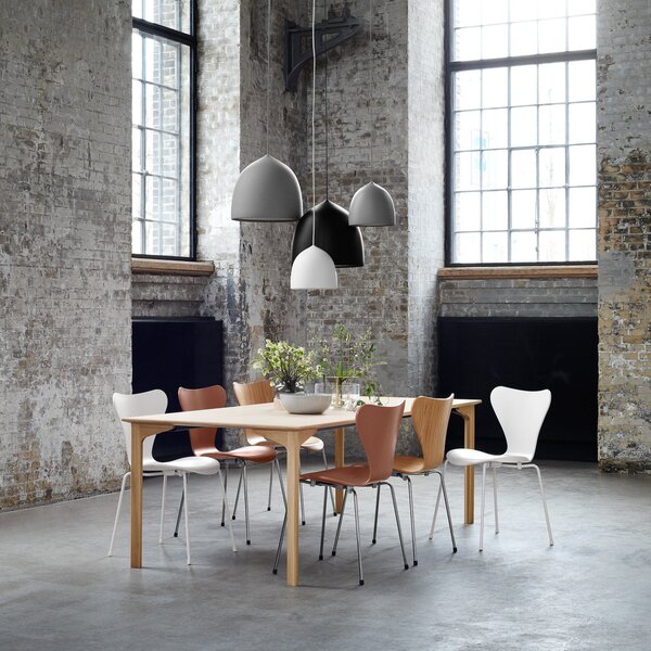 Lampa Wisząca FRITZ HANSEN, Suspence P1, ściemnialny, biały, salon, metal, design
