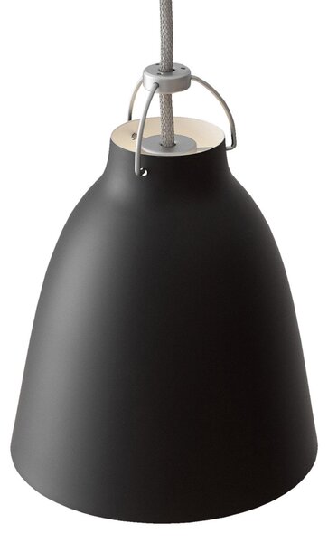 Lampa Wisząca FRITZ HANSEN, Caravaggio P1, ściemnialny, czarny, salon, metal, design