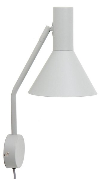 Lampa Ścienna FRANDSEN, Lyss, ściemnialny, szary, salon, metal, design