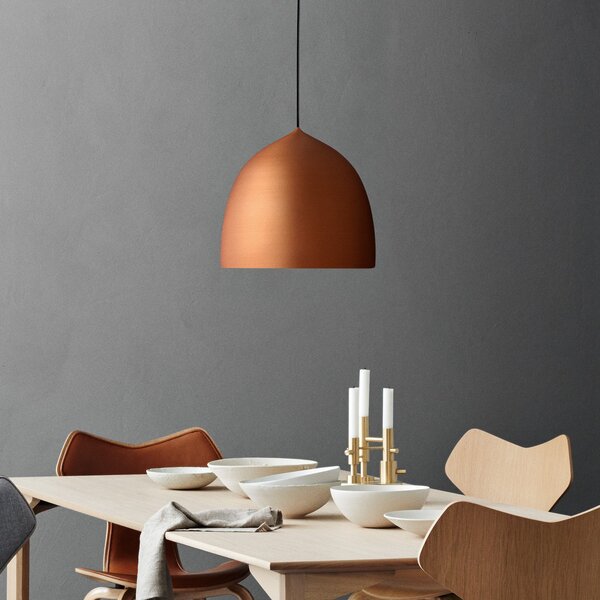 Lampa Wisząca FRITZ HANSEN, Suspence P2, ściemnialny, miedziany, salon, metal, design