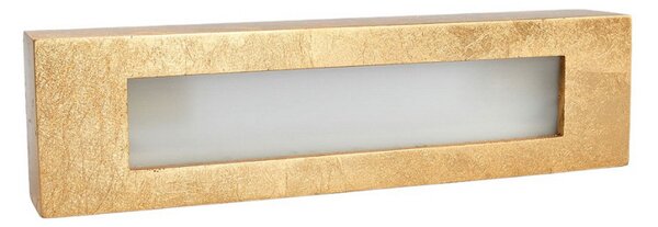 Lampa Ścienna Lindby, Emina, ściemnialny, złoty | mosiężny, salon, gips | glina, nowoczesny