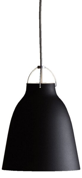 Lampa Wisząca FRITZ HANSEN, Caravaggio P2, ściemnialny, czarny, salon, metal, design