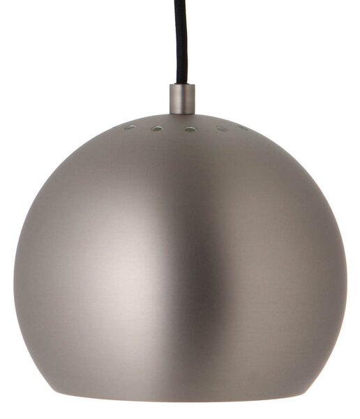 Lampa Wisząca FRANDSEN, Ball, ściemnialny, szary, salon, metal, design