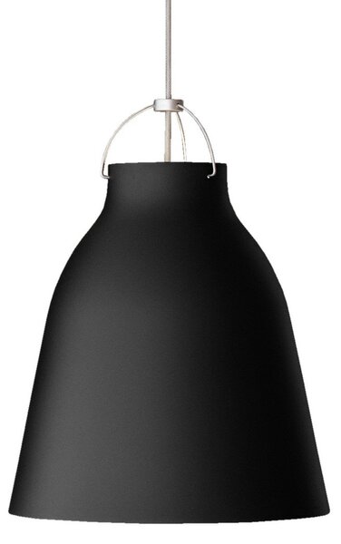 Lampa Wisząca FRITZ HANSEN, Caravaggio P3, ściemnialny, czarny, salon, metal, design