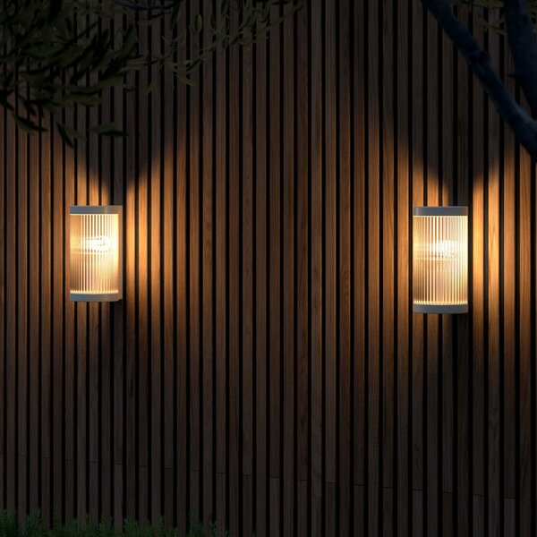 Zewnętrzna Lampa Nordlux, Coupar, ściemnialny, beżowy, metal