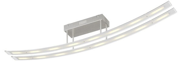 Lampa Sufitowa Lindby, Jarda, ściemnialny, transparentny, salon, szkło, nowoczesny