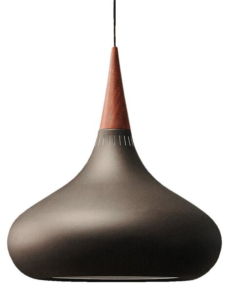 Lampa Wisząca FRITZ HANSEN, Orient P2, ściemnialny, czarny, salon, metal, design