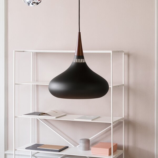 Lampa Wisząca FRITZ HANSEN, Orient P2, ściemnialny, czarny, salon, metal, design