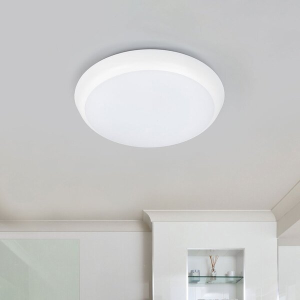 Lampa Sufitowa Arcchio, Augustin, biały, łazienka, tworzywo sztuczne, nowoczesny