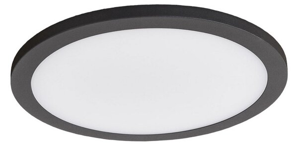Zewnętrzna Lampa Lucande, Malena, czarny, balkon, aluminium, nowoczesny
