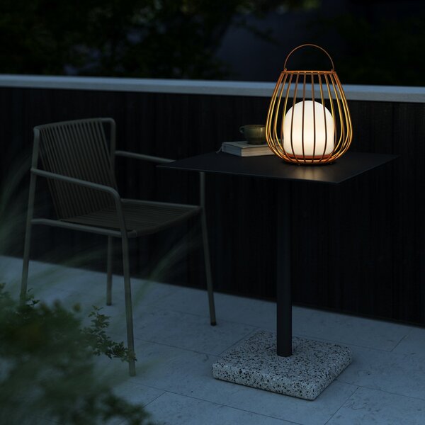 Zewnętrzna Lampa Nordlux, Jim To-Go, ściemnialny, pomarańczowy, metal, nowoczesny