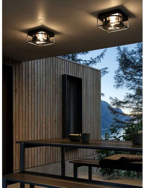 Griffin Lampa Sufitowa Ogrodowa Smoke - Nordlux