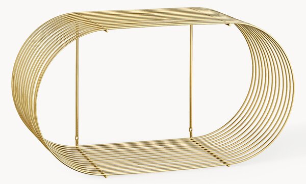 Półka ścienna z metalu Curva, S 61 cm