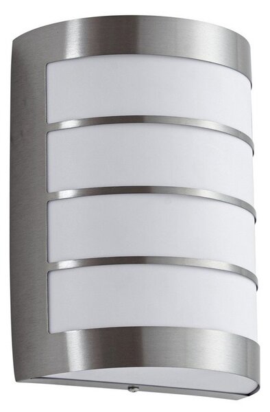 Zewnętrzna Lampa Lindby, Noyan, ściemnialny, metaliczny, balkon, stal szlachetna, nowoczesny