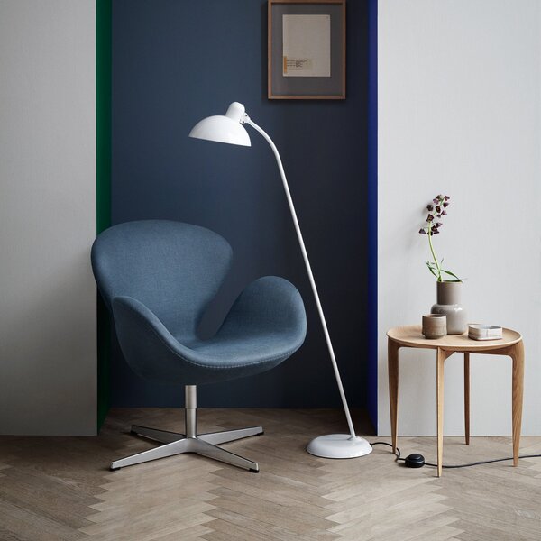 Lampa Podłogowa FRITZ HANSEN, Kaiser Idell 6556-F, biały, salon, metal, design