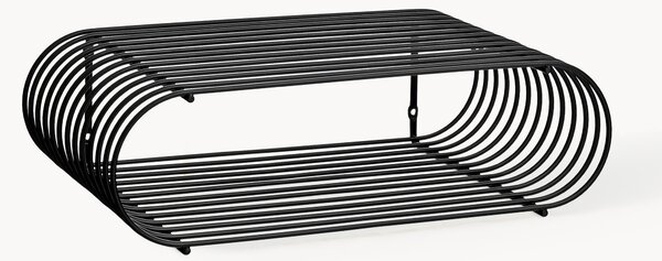 Półka ścienna z metalu Curva, S 40 cm