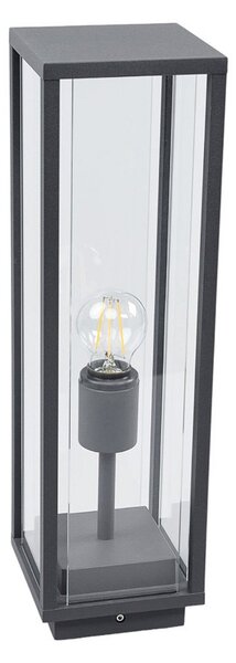 Zewnętrzna Lampa Lucande, Annalea, czarny, metal, nowoczesny