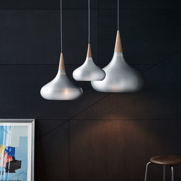 Lampa Wisząca FRITZ HANSEN, Orient P2, ściemnialny, metaliczny, salon, metal, design