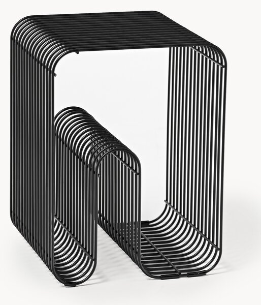 Stołek z metalu Curva