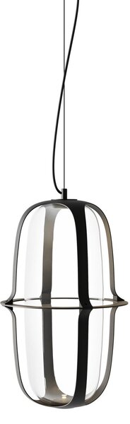 Lampa Wisząca kdln, Kooi, ściemnialny, czarny, salon, aluminium, design