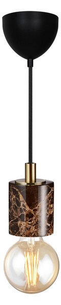 Lampa Wisząca Nordlux, Siv, ściemnialny, brąz rdzawy, salon, kamień