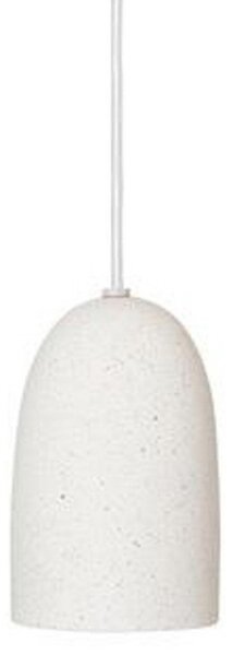 Lampa Wisząca ferm LIVING, Speckle, ściemnialny, biały, salon, ceramika, design