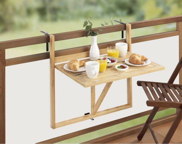 Stolik bambusowy 44x64 cm Waikiki – Wenko