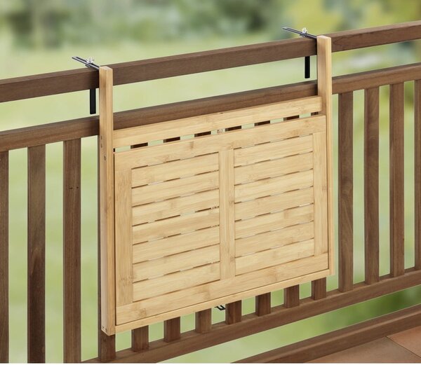 Stolik bambusowy 44x64 cm Waikiki – Wenko