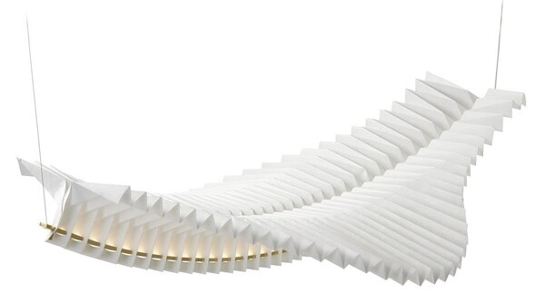 Lampa Wisząca FRANDSEN, Sora, biały, salon, papier | karton, design