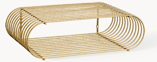 Półka ścienna z metalu Curva, S 40 cm